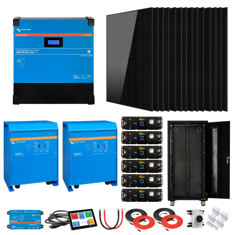 Victron Quattro 5kVA Elite Off-Grid Solar & Storage Kit – Multi-Source Power Ready