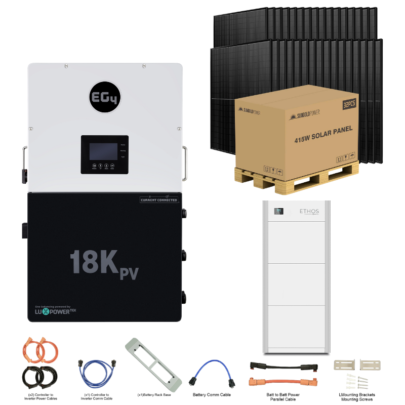 EG4 18kPV Off-Grid Elite Kit – Stackable Power with BigBattery ETHOS
