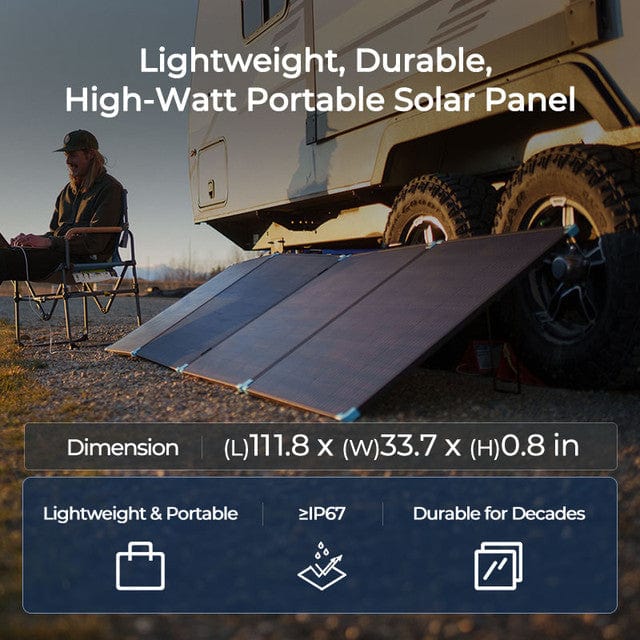 Renogy 400W Lightweight Portable Solar Suitcase Solar Panels Renogy