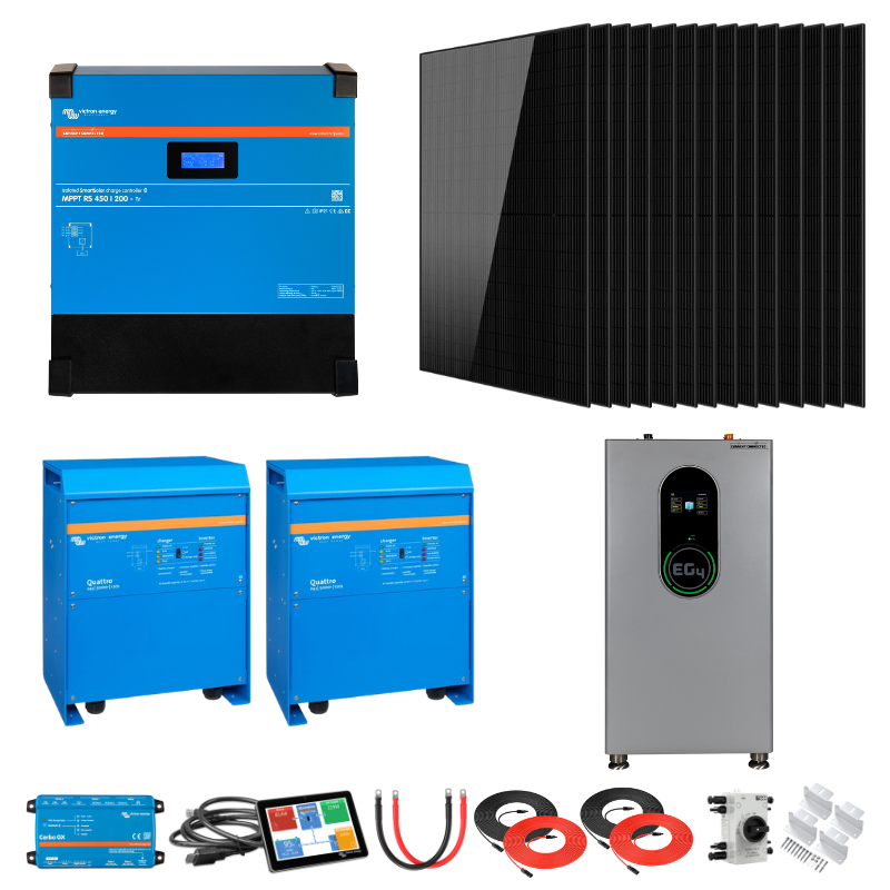 Victron Quattro 5kVA Elite Off-Grid Solar & Storage Kit – Multi-Source Power Ready