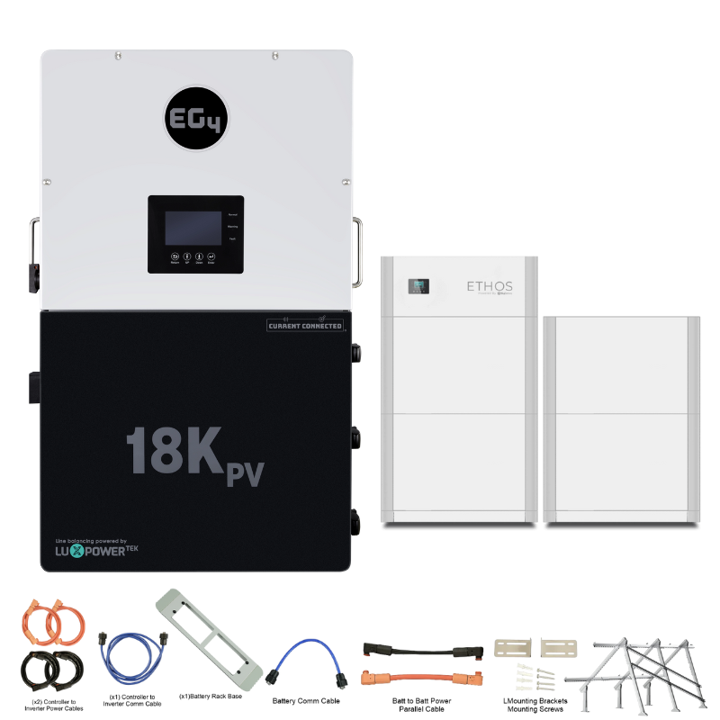 EG4 18kPV Off-Grid Elite Kit – Stackable Power with BigBattery ETHOS