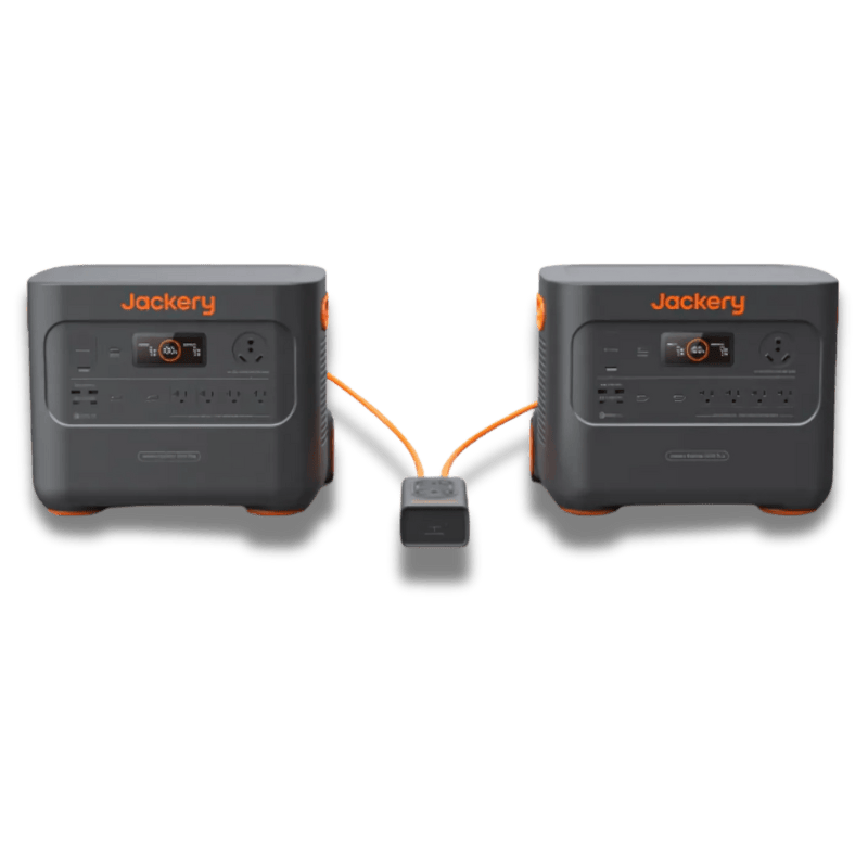 Jackery Explorer 2000 Plus Portable Power Station Solar Generators Jackery 2 x Explorer 2000 Plus + 1 x Jackery Connect