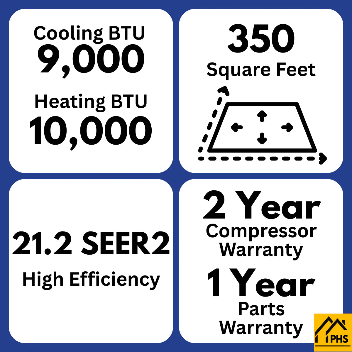 MRCOOL 5th Gen Advantage 9,000 BTU Single Zone Mini Split Complete System with 16ft. Line Set 230V | System Set