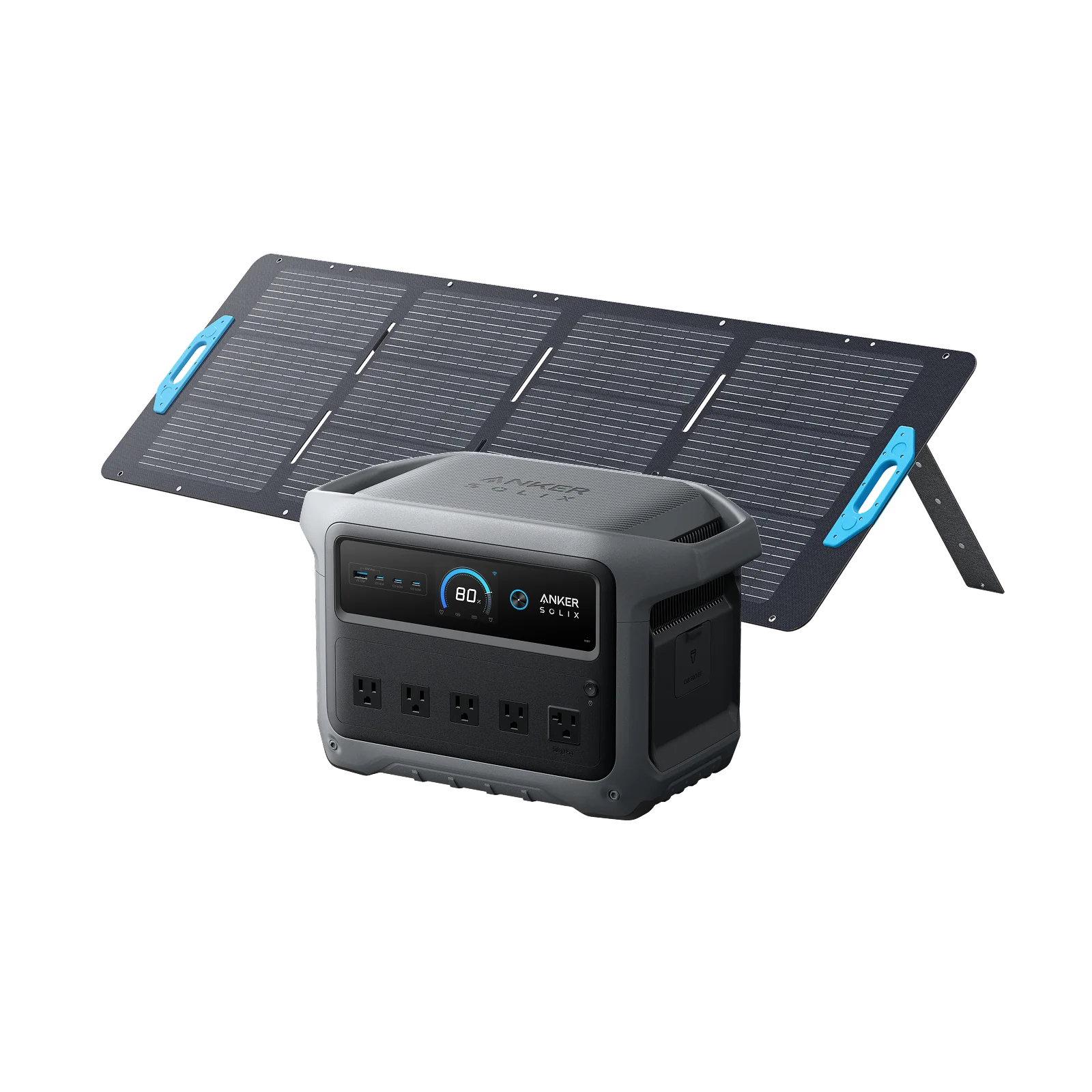 Anker SOLIX C1000 Gen2 2000W/ 1024Wh Portable Power Station with 1x 200W Solar Panel