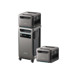 Anker SOLIX F3800 Portable Power Station + 2× Expansion Battery