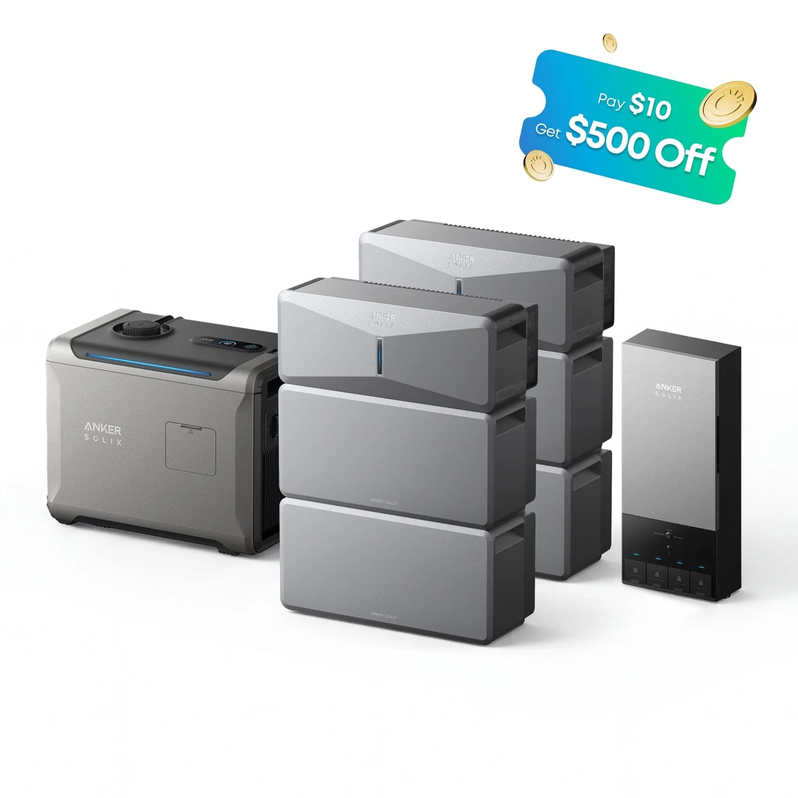 Anker SOLIX E10 Pre-Order | $10 Deposit Unlocks $500 Credit