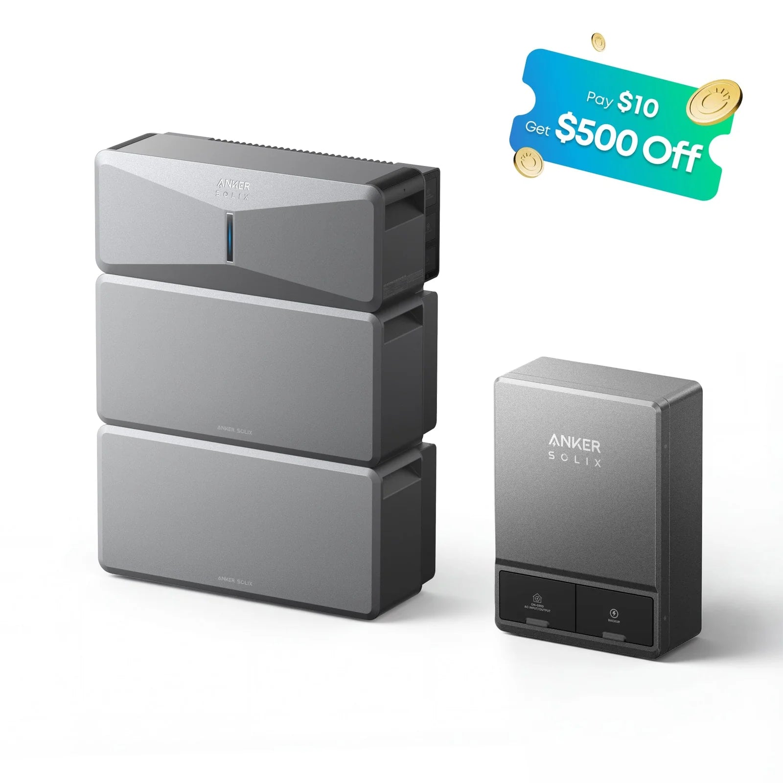 Anker SOLIX E10 Pre-Order | $10 Deposit Unlocks $500 Credit