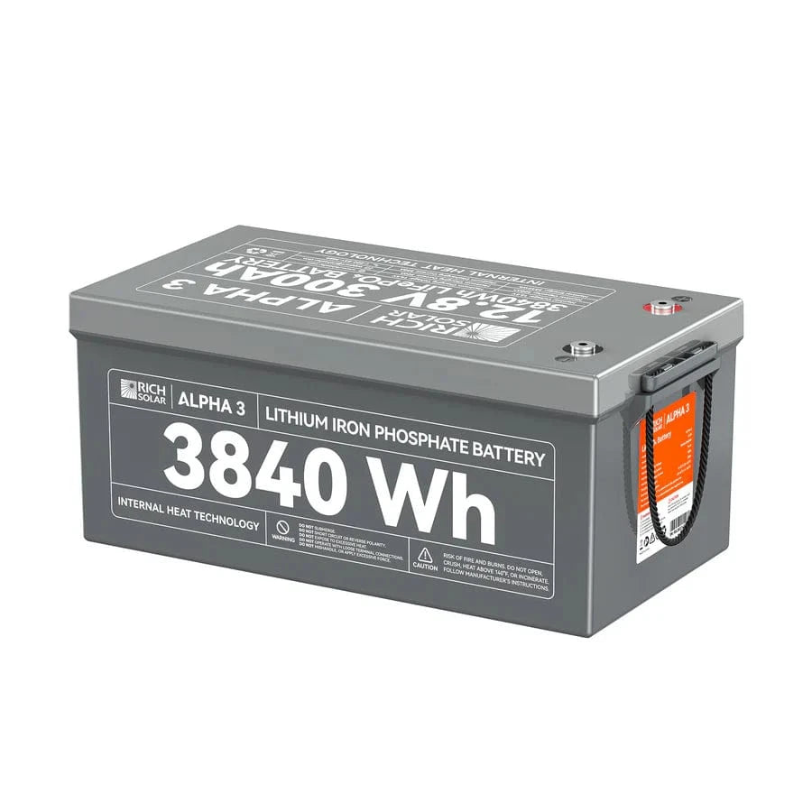Rich Solar ALPHA 3 Lithium Iron Phosphate Battery 3840Wh