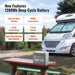 RICH SOLAR ALPHA 1 | 12V 100Ah LiFePO4 Battery | Powerful 12V Lithium Battery for RVs, Trailers, Vans, Boats, Off-Grid | 5,000 Lifetime Cycles | Bluetooth and Internal Heat Technology Batteries Rich Solar