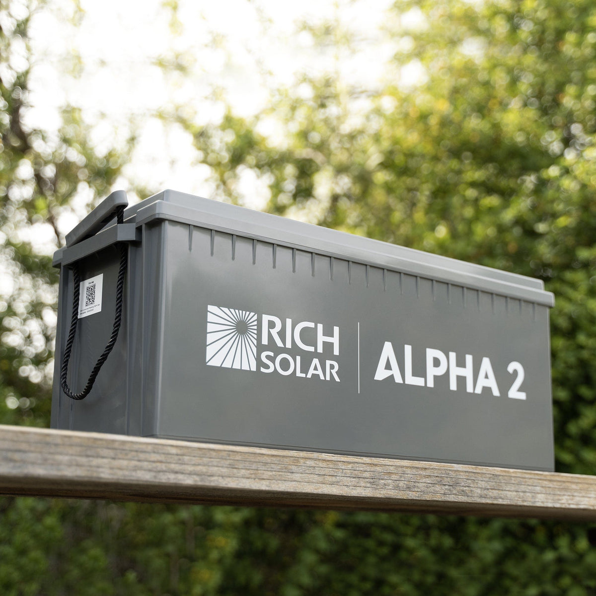 RICH SOLAR ALPHA 2 - 12V 200Ah LiFePO4 Battery, 5,000 Cycles, Bluetooth & Internal Heat Technology Batteries RICH SOLAR