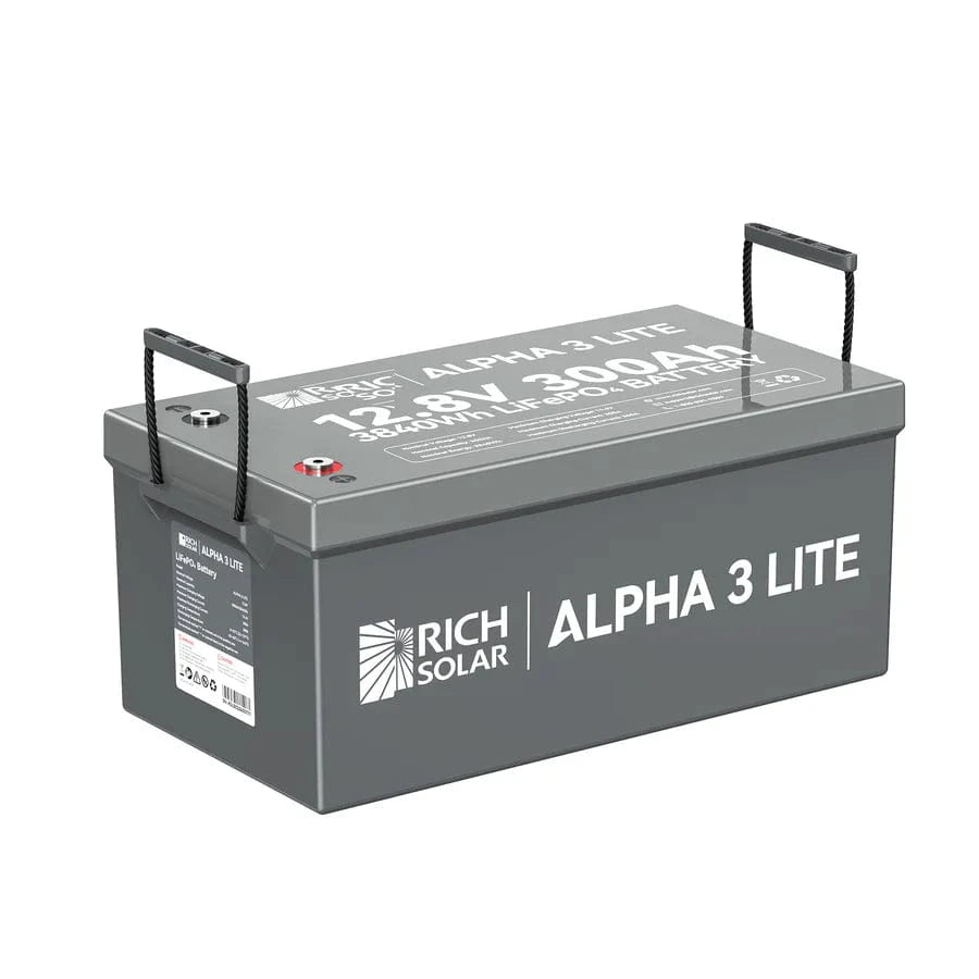 Rich Solar Alpha 3 Lite 12.8V 300Ah Lithium Battery
