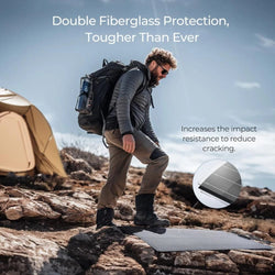 BougeRV Arch 100 Watt Fiberglass Curved Solar Panel Flexible Solar Panels BougeRV