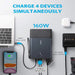 Anker 511 PowerHouse Charging 4 Devices Simultaneously