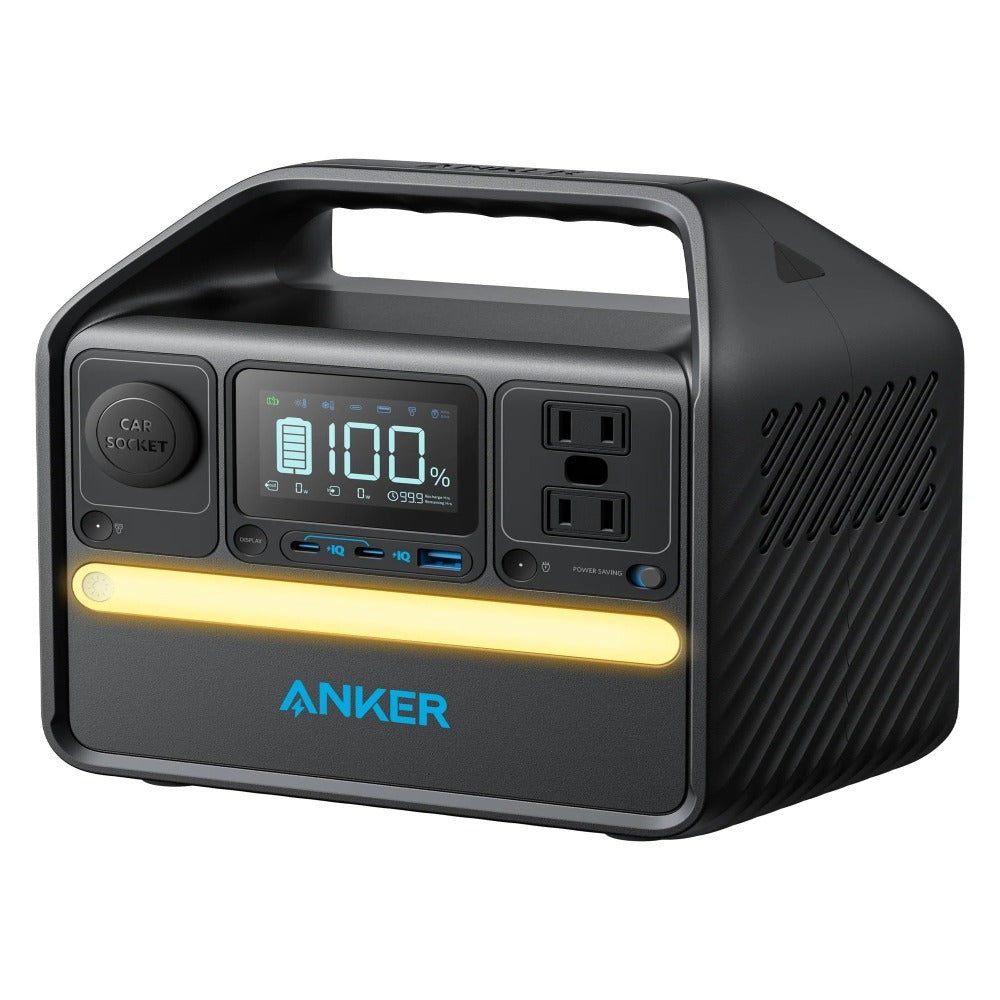 Anker 522 Portable Power Station Left View