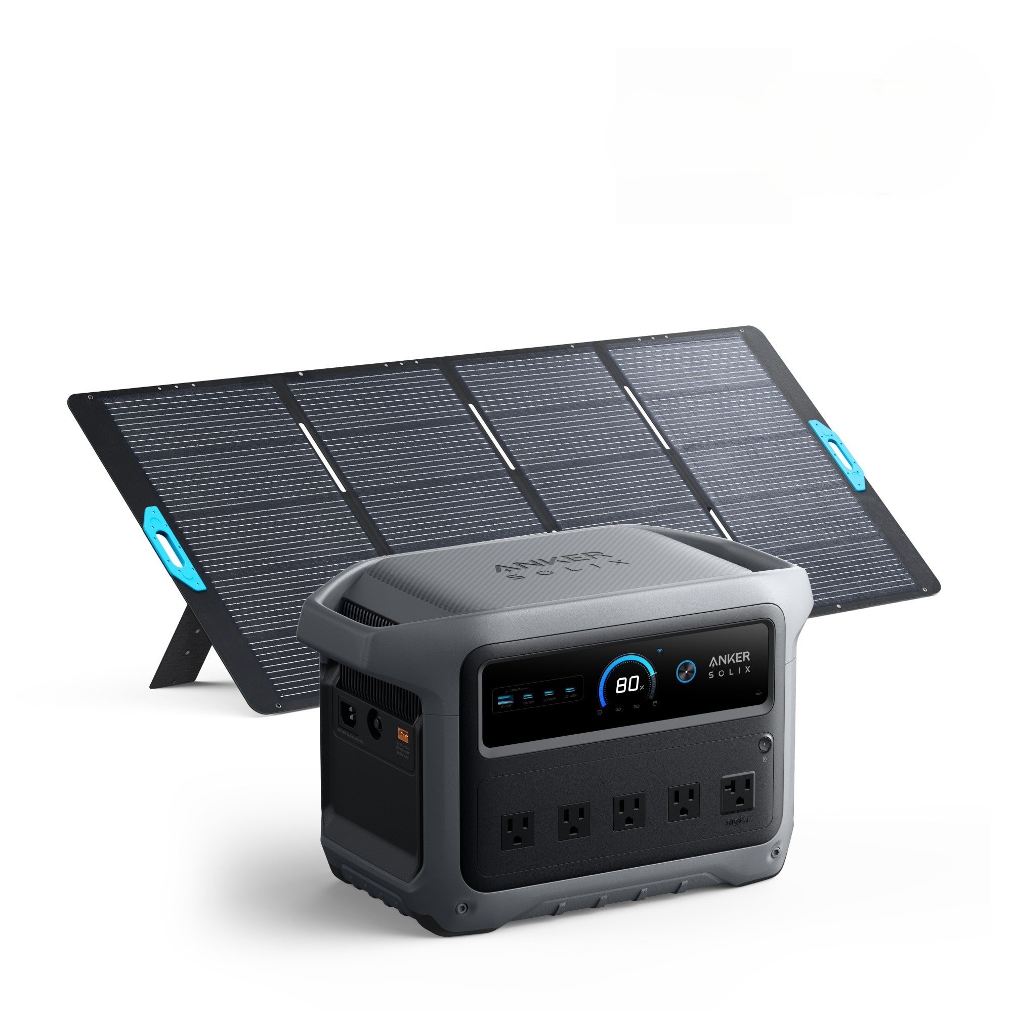 Anker SOLIX C1000 Gen2 Portable Power Station with 400W Solar Panel