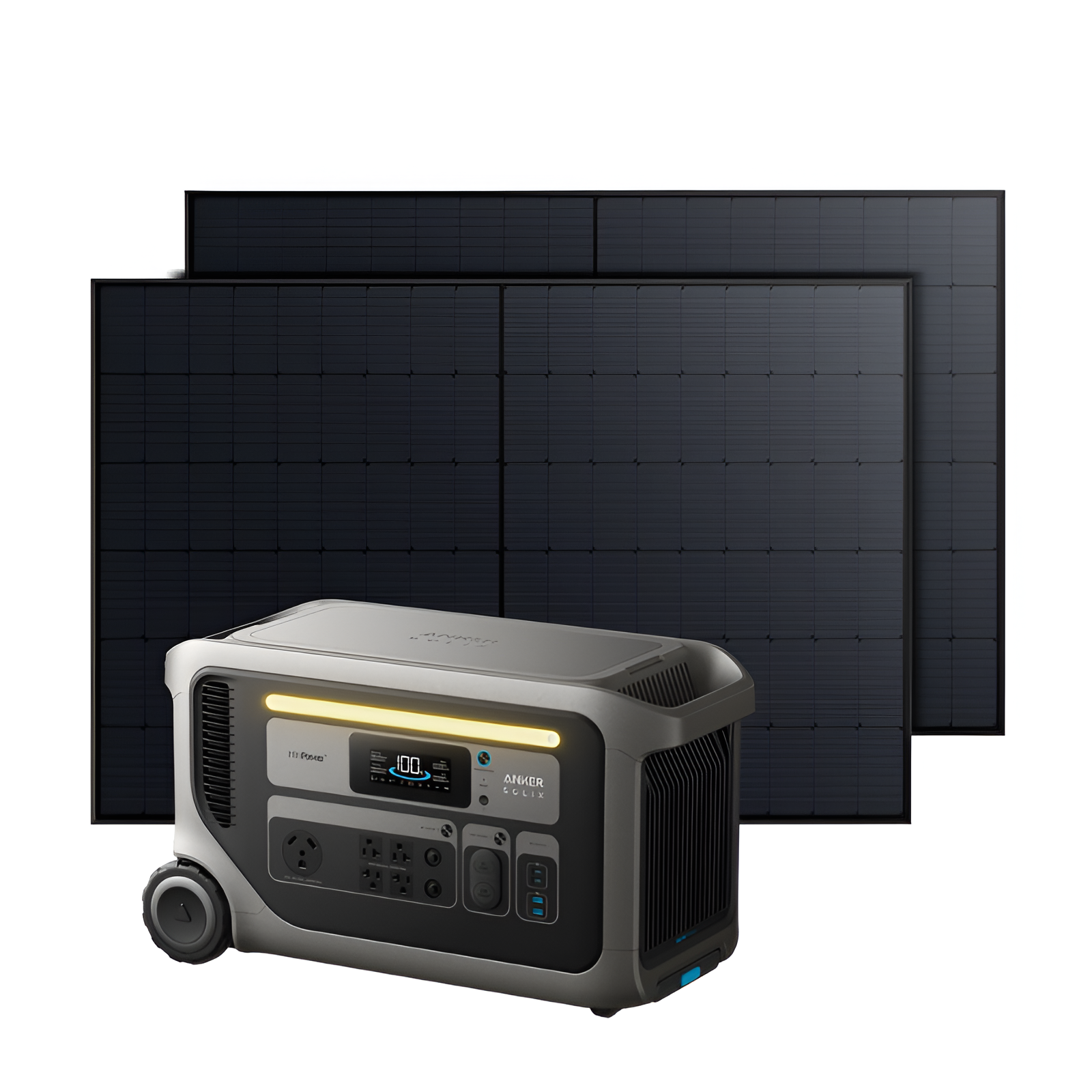 Anker SOLIX F3000 Portable Power Station + 2× 440W Rigid Solar Panels
