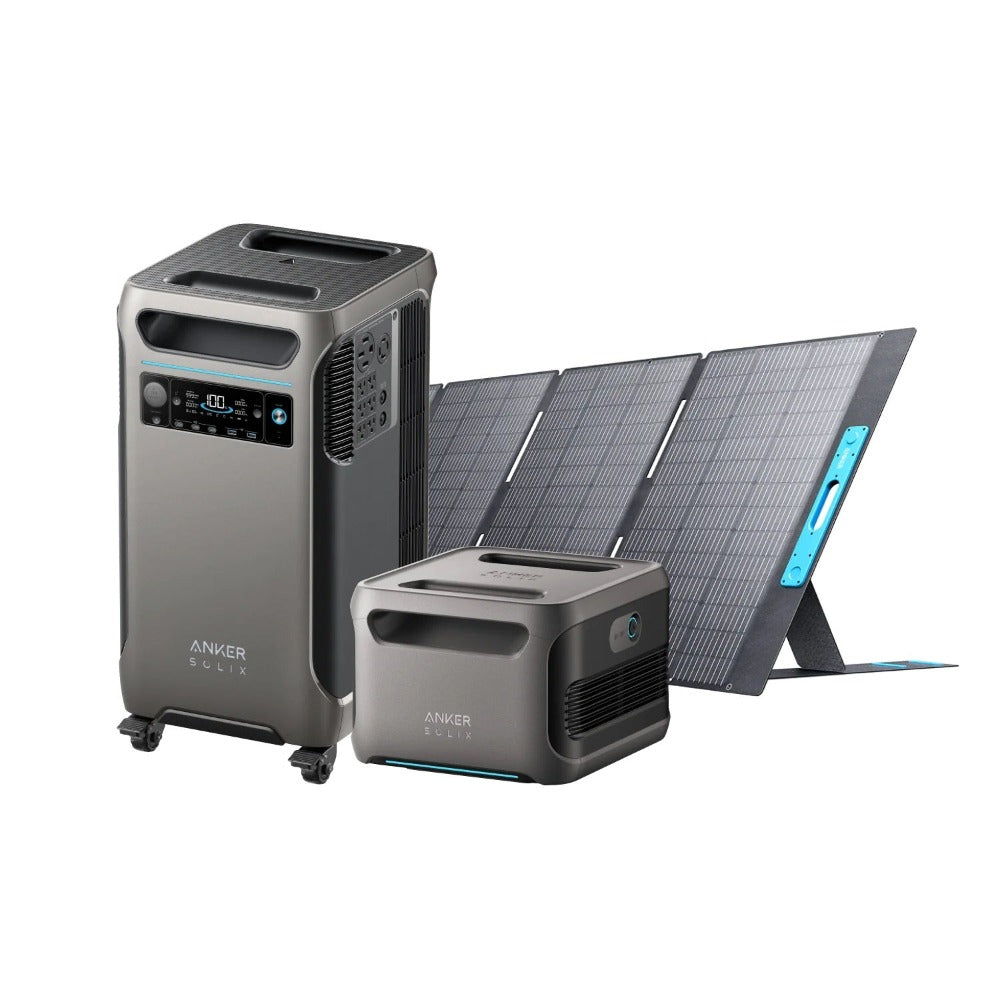 Anker SOLIX F3800 + Expansion Battery + 400W Solar Panel