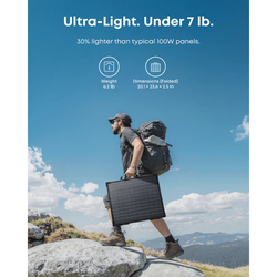 Anker SOLIX PS100 Bifacial Portable Solar Panel