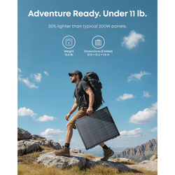 Anker SOLIX PS200 Bifacial Portable Solar Panel