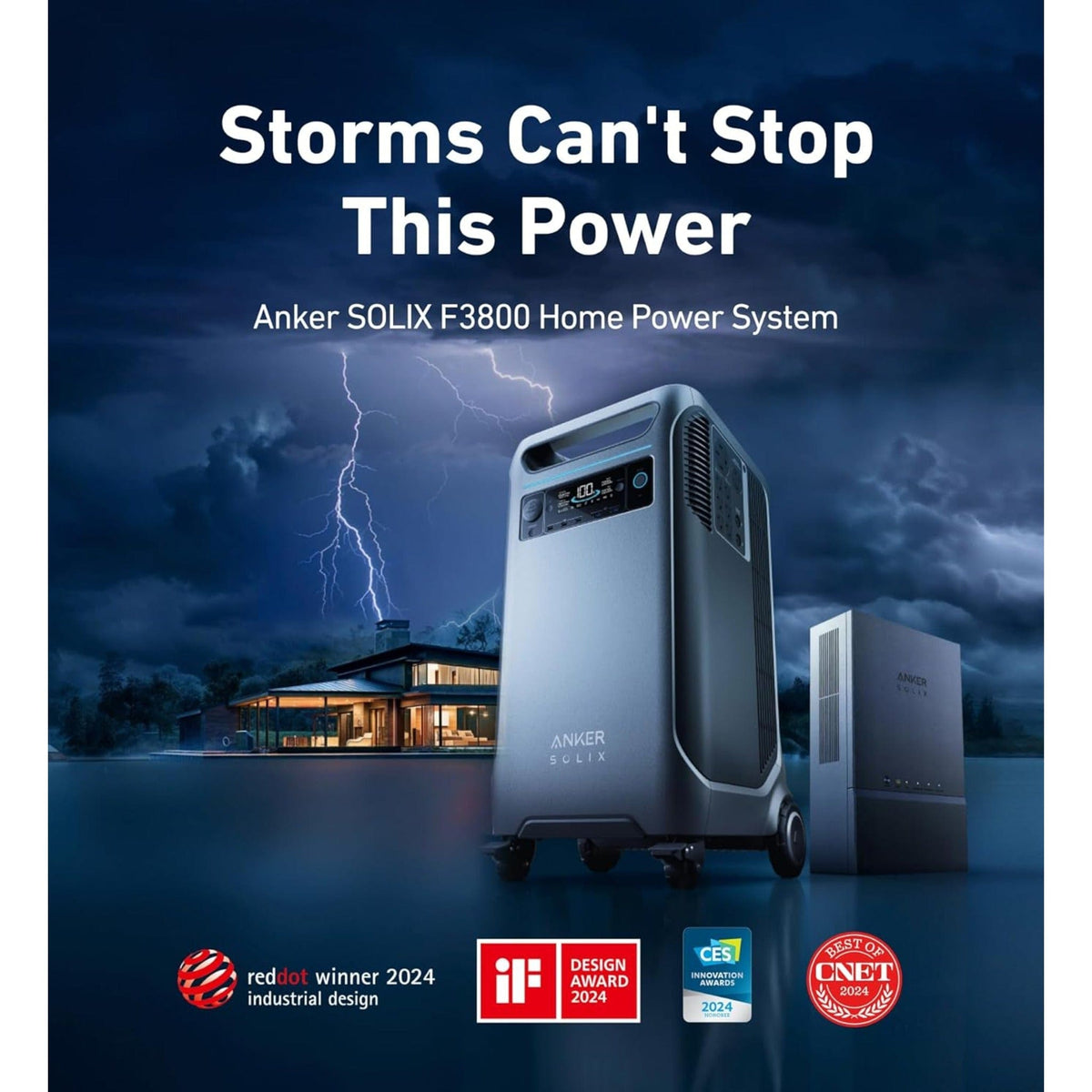 Anker SOLIX F3800 Solar Generator Kits (With a Free Anker SOLIX F3800 Protective Cover Bag) Solar Generator Kits Anker