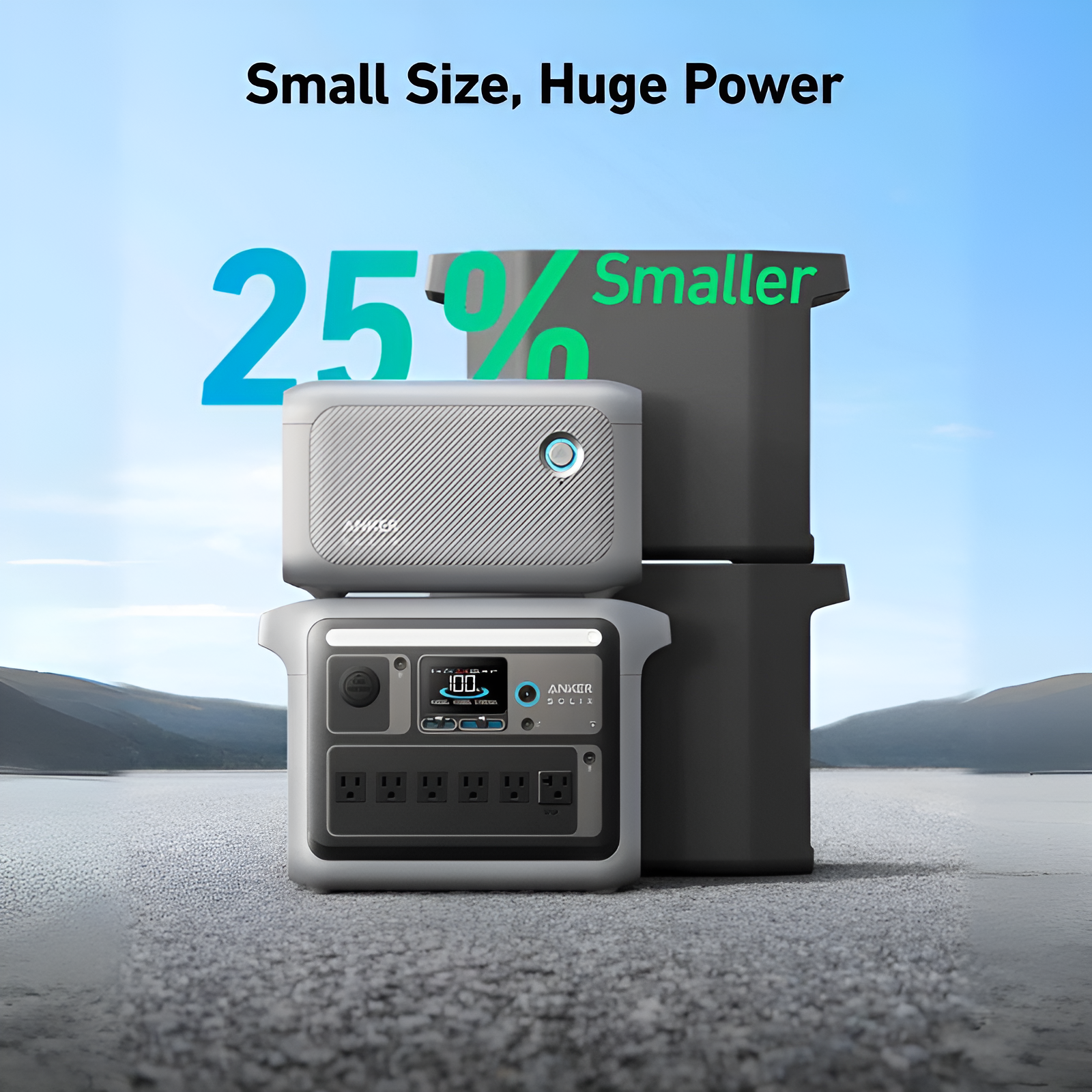 Anker SOLIX BP1000X Expansion Battery Solar Generator Expansion Batteries Anker