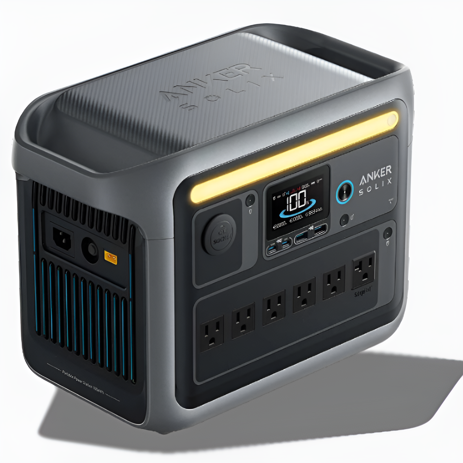 Anker SOLIX C1000X Portable Power Station 1056Wh | 1800W Solar Generators Anker