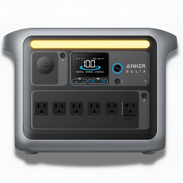 Anker Solix C1000X Portable Power Station 1056Wh, 1800W