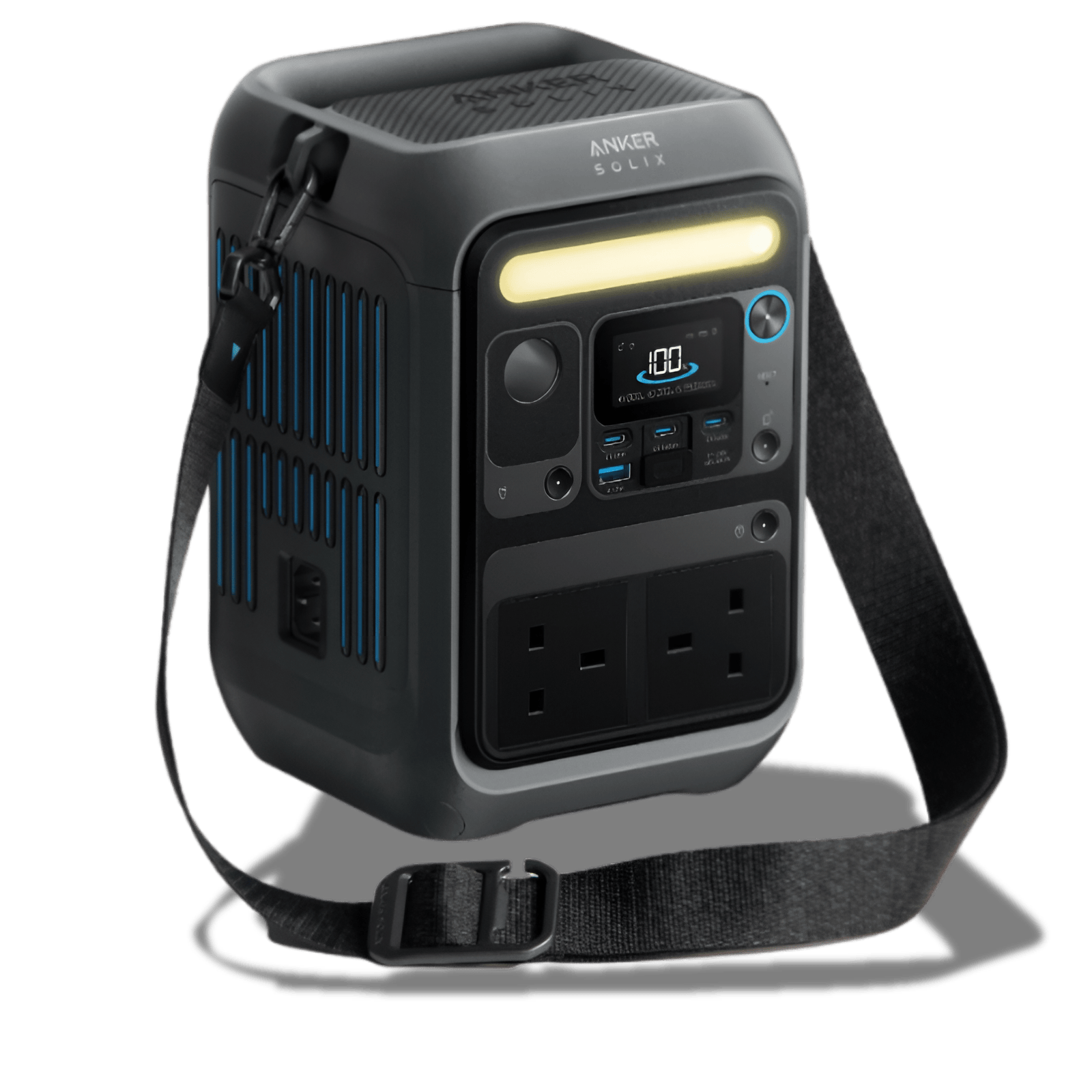 Anker Solix C300X Portable Power Station - 288Wh, 300W Output