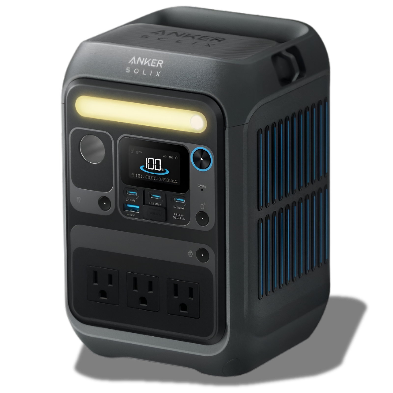 Anker SOLIX C300X Portable Power Station - 288Wh | 300W Portable Power Station Anker