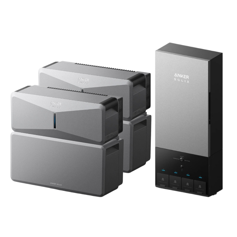 Anker SOLIX E10 | Expandable Whole-Home Backup System | Automatic Kit | UL9540 & UL9540A Certified
