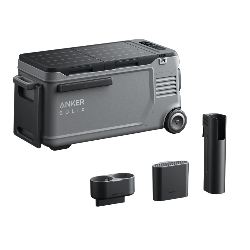 Anker SOLIX EverFrost 2 58L Electric Cooler (61 qt) + Road Trip Kit