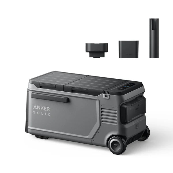 Anker SOLIX EverFrost 2 58L Electric Cooler (61 qt) + Road Trip Kit