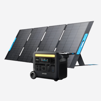 Anker SOLIX F2600 Solar Generator + 400W Solar Panel Solar Generator Kits Anker