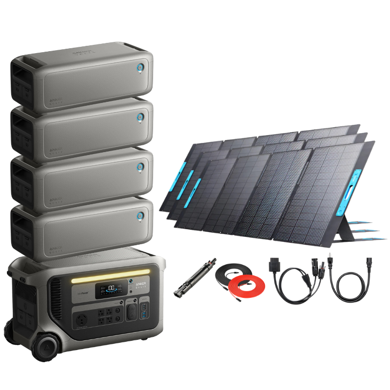 Anker SOLIX F3000 Off-Grid Power Kit