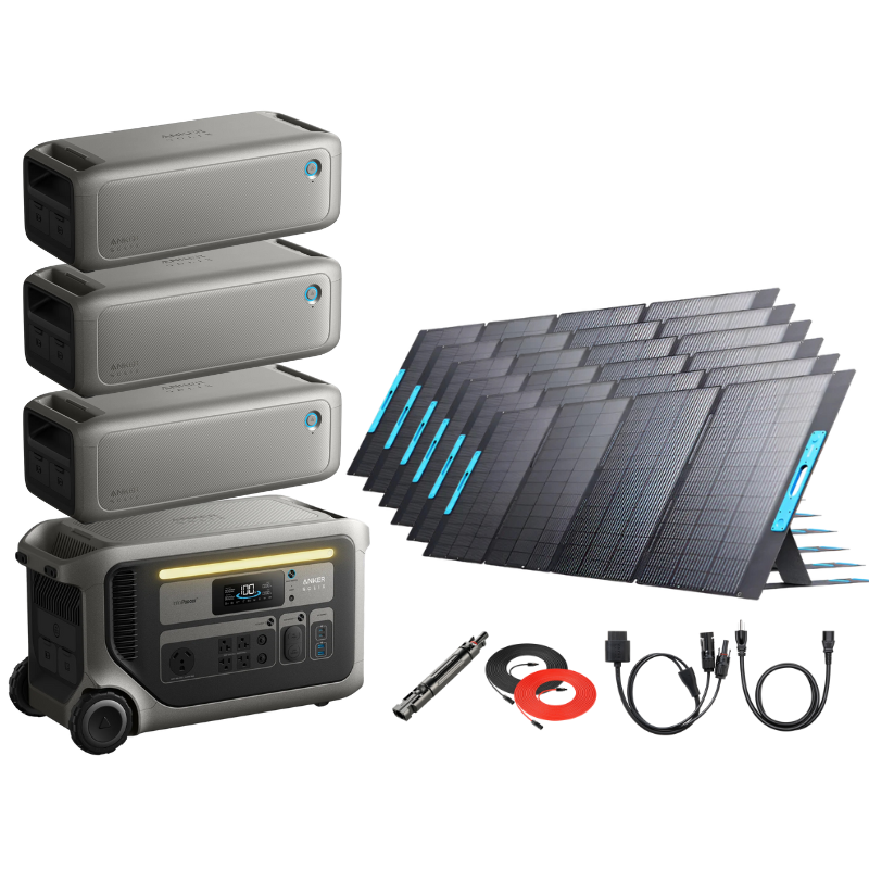 Anker SOLIX F3000 Off-Grid Power Kit
