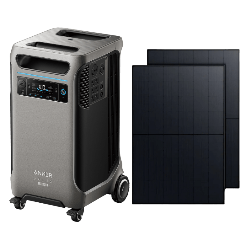 Anker Solix F3800 Plus Portable Power Station & Solar Panel