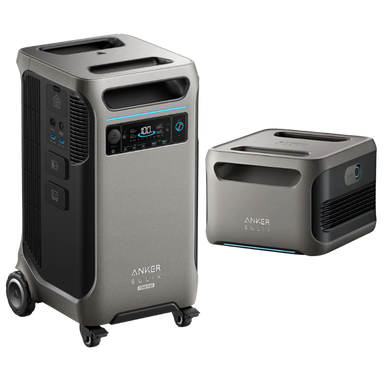 Anker SOLIX F3800 Plus + Extra Battery Solar Energy Kits Anker