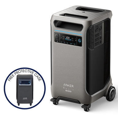 Anker SOLIX F3800 Plus Portable Power Station (With a Free Anker SOLIX F3800 Plus Protective Cover Bag) Portable Power Station Anker