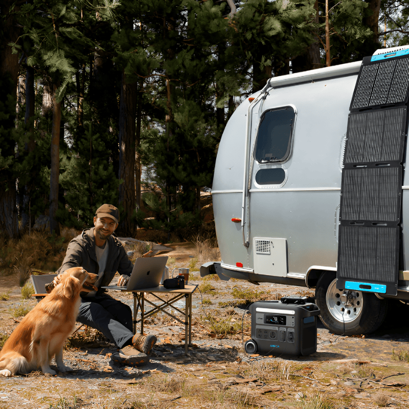 Anker SOLIX PS200 Portable Solar Panel for Outdoor Use