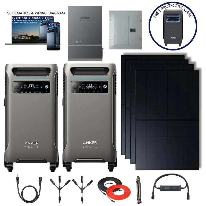 Anker SOLIX F3800 Ultimate Home Power Kit Power Kits Anker