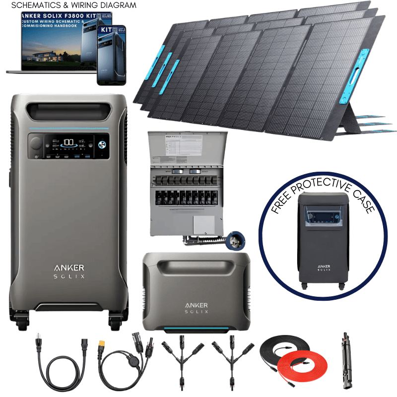 Anker Solix F3800 Off-Grid Resilience Kit Anker