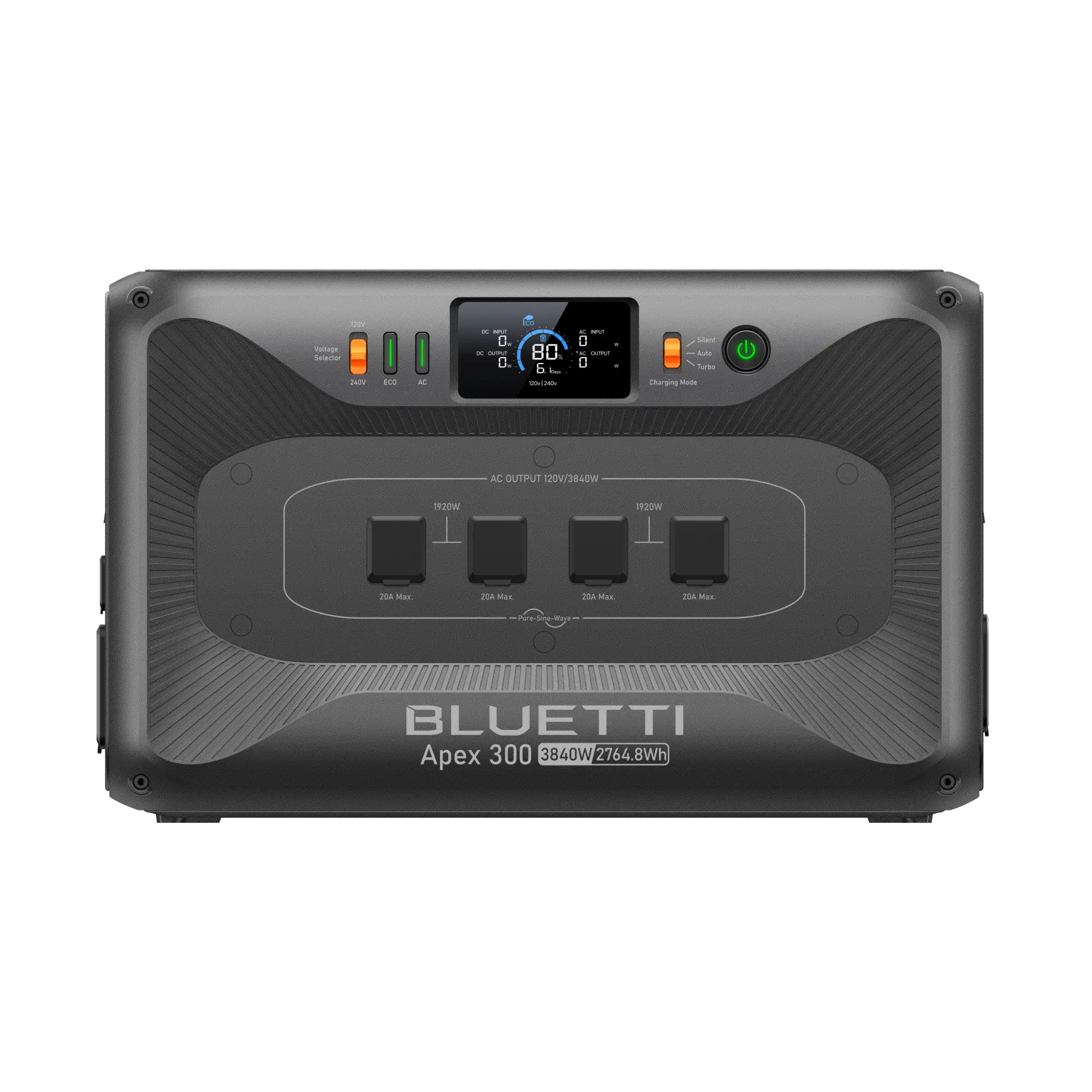 Bluetti Apex 300 Versatile Power Station | 3,840W, 2,764.8Wh