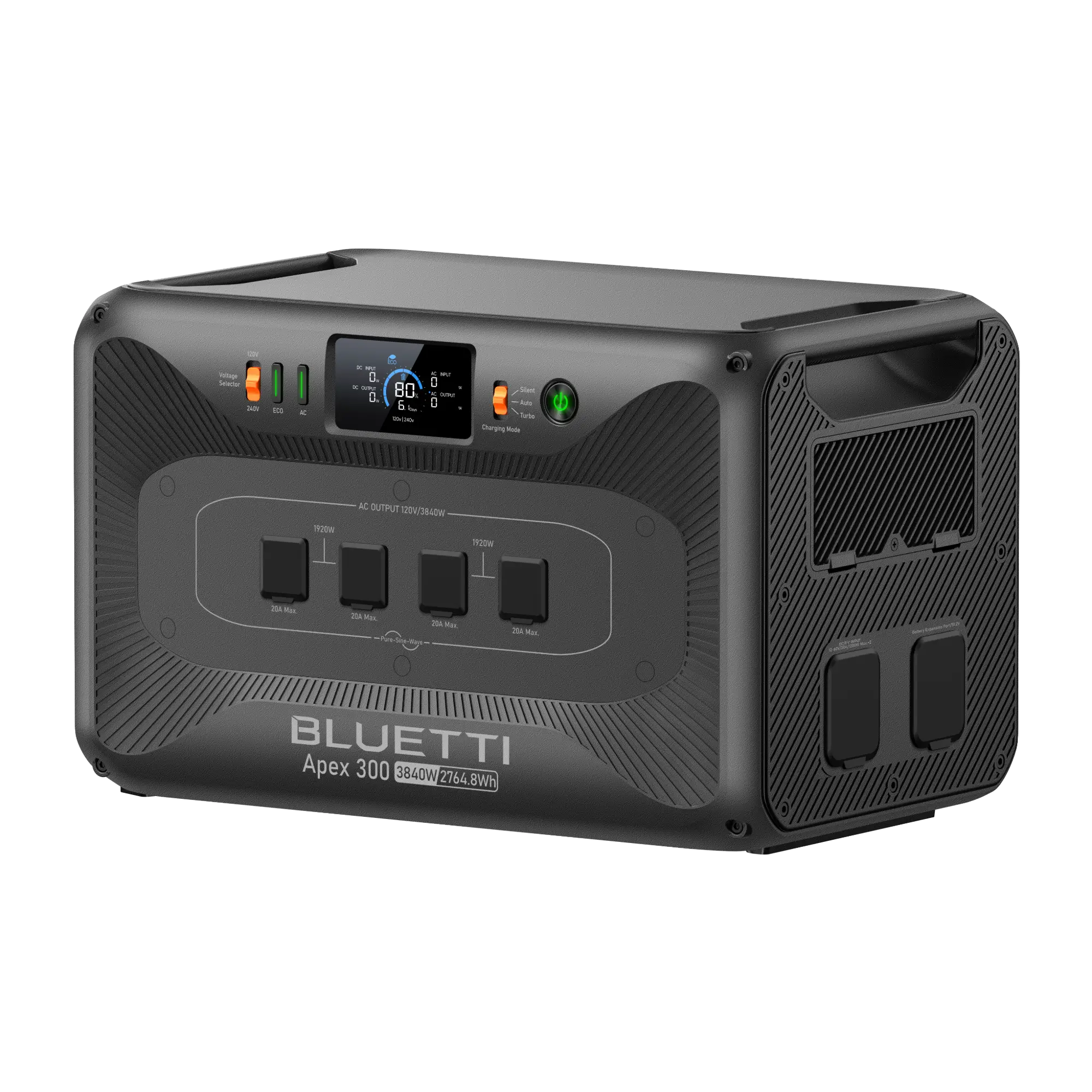 Bluetti Apex 300 Versatile Power Station | 3,840W, 2,764.8Wh