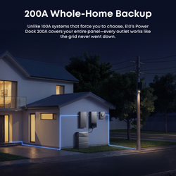Anker SOLIX E10 | Expandable Whole-Home Backup System | Automatic Kit | UL9540 & UL9540A Certified