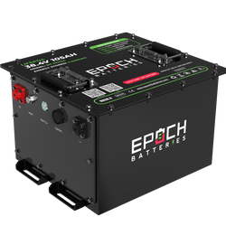 Epoch 36V 105Ah - LiMax Series - Lithium (LiFePO4) Golf Cart Battery - Complete Kit