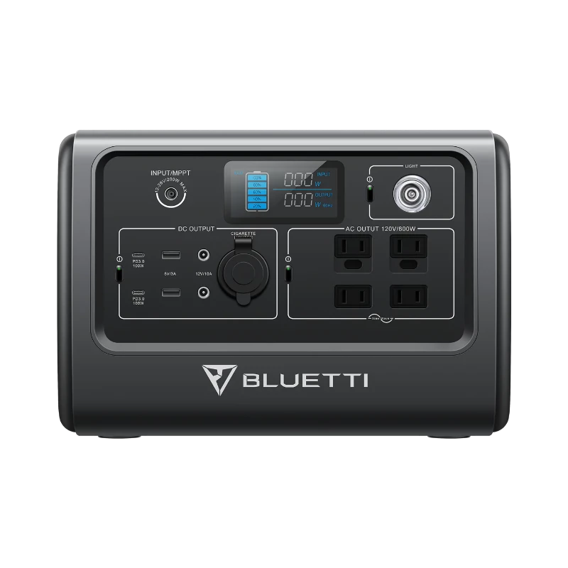 BLUETTI EB70S Portable Power Station Sleek Black Finish