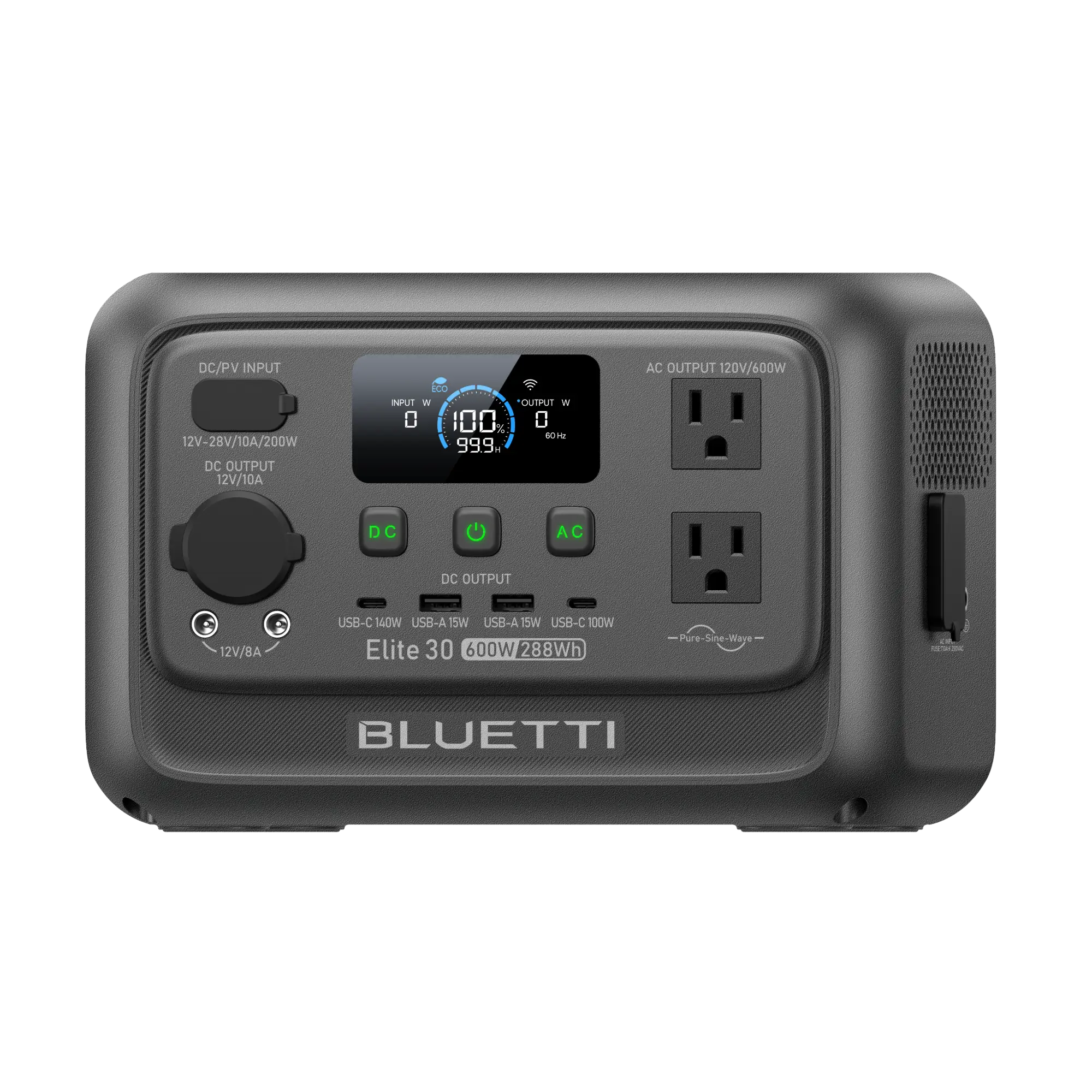 BLUETTI Elite 30 V2 | 288Wh 600W Portable Power Station