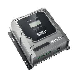Rich Solar BRAVO 60 | 60A MPPT Solar Charge Controller | Premier 60A 12V/24V MPPT Solar Controller for RVs, Trailers, Campers, Vans, Boats, Off-Grid | Awarded #1 Solar Controller 2025