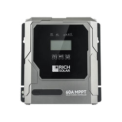 Rich Solar BRAVO 60 | 60A MPPT Solar Charge Controller | Premier 60A 12V/24V MPPT Solar Controller for RVs, Trailers, Campers, Vans, Boats, Off-Grid | Awarded #1 Solar Controller 2025