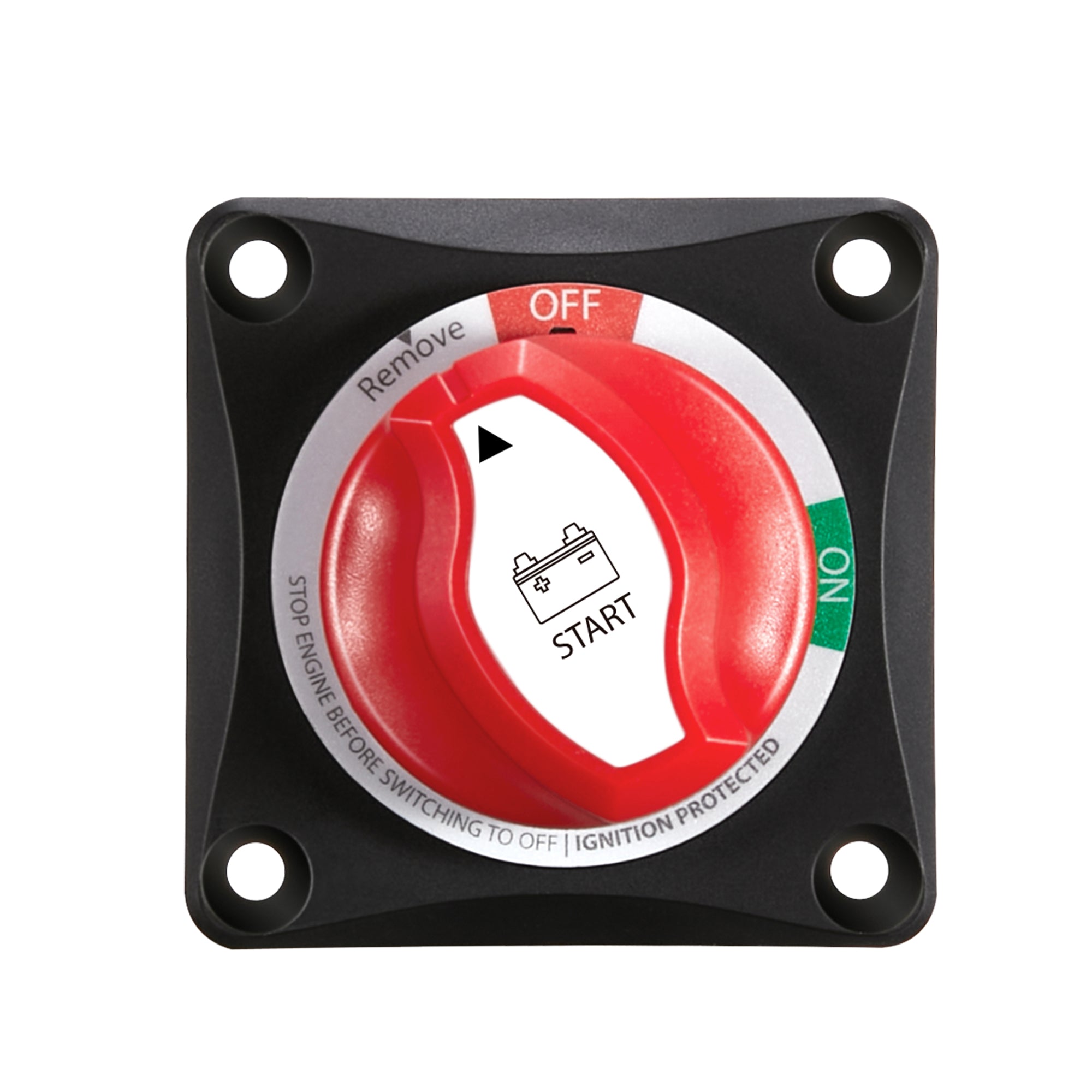 RICH SOLAR | 275A On/Off Battery Switch | Removable Knob for Isolation & Safety | Easy Install Switch Rich Solar